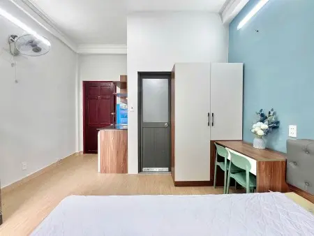 Thuê Ngay Căn Hộ Studio Bùi Hữu Nghĩa Full Nội Thất, Ban Công, Máy Giặt Riêng Giáp Q1 - Chợ Bà Chiểu