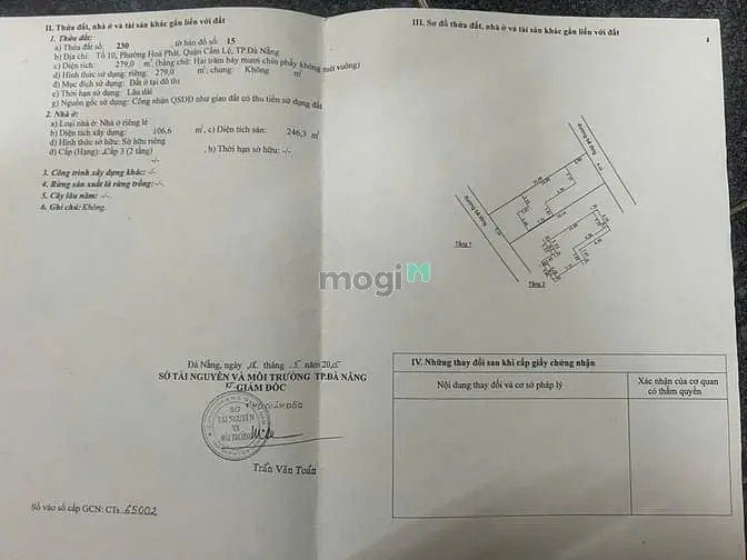 Bán Nhà Kiệt 135 Vũ Lăng, Cẩm Lệ, Đà Nẵng