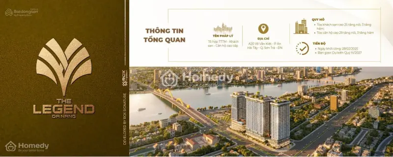 The Legend Mở Bán Quỹ Căn Độc Quyền: View Panorama 360 Độ Sông Hàn + Toàn Thành Phố, Ck Đến 13%