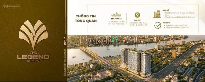 The Legend Bán Căn: View Panorama 360 Độ Sông Hàn+Toàn Tp, Ck Đến 13%