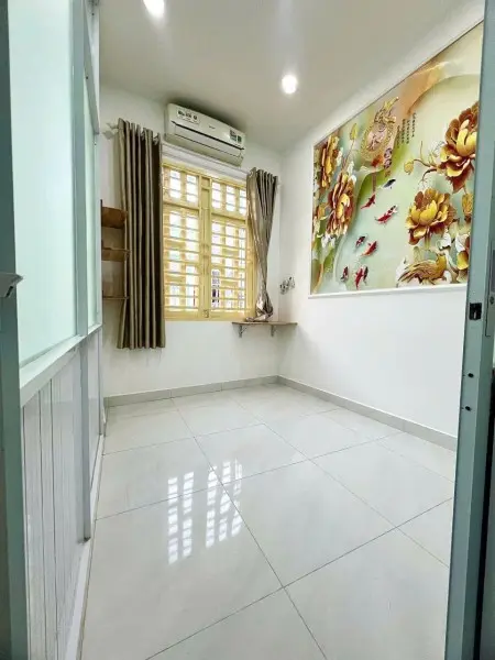 Cho Thuê Nhà Nguyên Căn Mới 100%. Đầy Đủ Nội Thất. 35,6M2.1Trệt 1 Lầu. 2Pn 1Wc. Bà Hom.quận 6.8Triệu