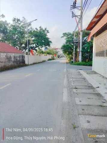 Bán Lô Đất 70M2 Tại Tdp Đường Đá, Hoa Động, Hải Phòng Giá Chỉ 3 Tỷ 500 Tr