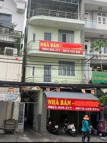 Bán Nhà Mt 136 Âu Dương Lân, P.3, Q.8. Dt 4Mx17M Nh4.2M, 3 Lầu, Kd Tốt