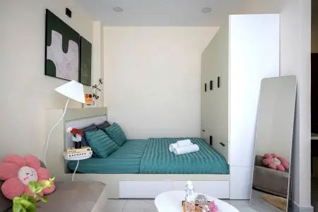 Cho Thuê Studio Ban Công Máy Giặt Riêng – Full Nội Thất – Khu Bảy Hiền, Tân Bình