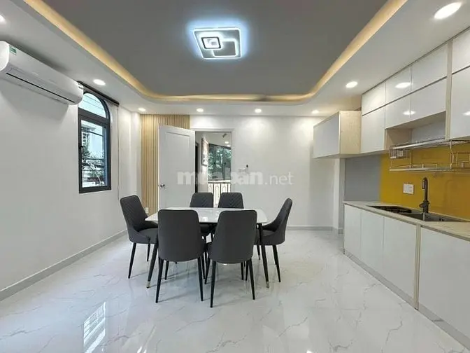 [5 Tỷ 780]Căn Góc Có Gara Nguyễn Văn Đậu, Quận Bình Thạnh, 4 Tầng, 4Pn
