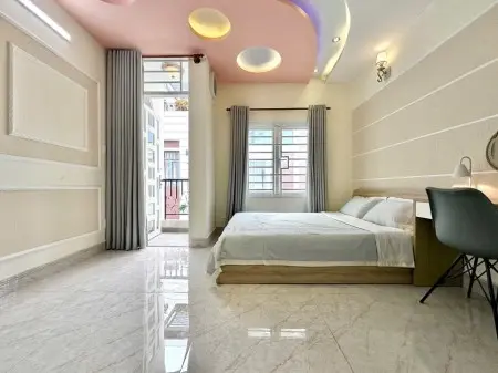 Cho Thuê Phòng Ban Công, Full Nội Thất Bình Thạnh Gần Chợ Bà Chiểu, Văn Lang, Ngã Tư Hàng Xanh, Q1