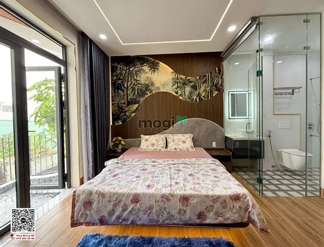 🏘Nhà Mới Full Nội Thất, Hxh 10M Đường Thạnh Xuân 25, 4 Tầng, Có Phòng