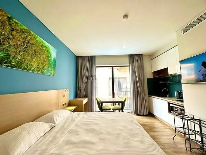 Kim Residence | Hệ Thống Căn Hộ Cao Cấp | Trống 1Pn 45M2 | Ít Phí