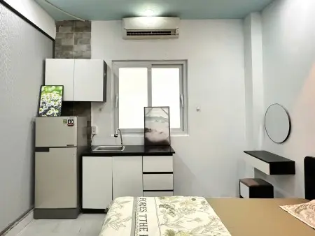 Trống Sẵn Phòng Studio Full Nội Thất, Gần Q3, Q1, Tân Bình