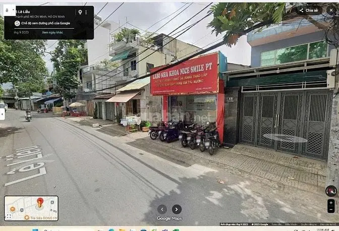 Mt Lê Liễu, Dt 4.7X23M – Phù Hợp Mọi Hình Thức Kinh Doanh Giá 15 Tr.