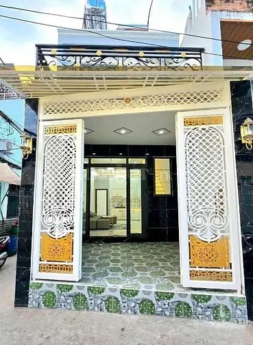 Bán Nhà Đẹp,, 1 Lầu - Mặt Vị Trí : Hẻm 4M.huỳnh Tấn Phát
