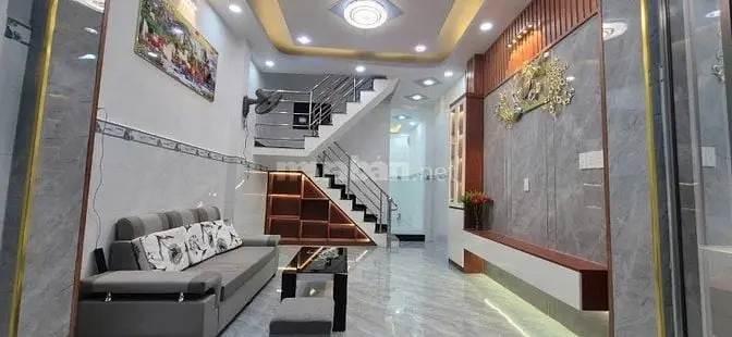 Bán Nhà 1Trệt, 2 Lầu, Hẻm 1225 Phạm Thế Hiển P5, Q8. Ngang 3,8Mx 10M