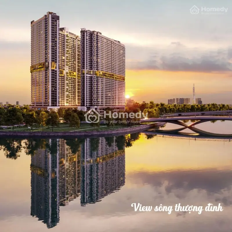 Bán Căn Hộ The Gió Riverside (Tháp Gió Đông 2), 2Pn - 2Wc, Tại Dĩ An, Bình Dương