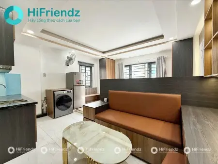 Sẵn Studio Máy Giặt Riêng - Cửa Sổ Trời Ngay Lê Quang Định Gần Chợ Bà Chiểu !!!