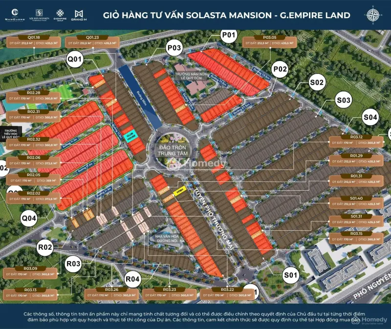 Lô Biệt Thự Giá Đẹp Ngay Kđt Dương Nội B - Solasta Mansion, Hà Đông