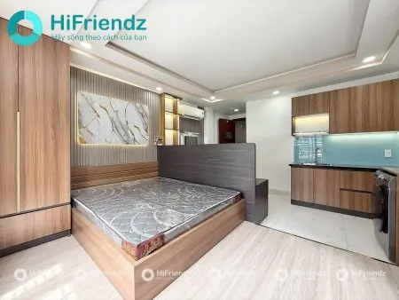 Sẵn Studio Máy Giặt Riêng - Cửa Sổ Trời Ngay Lê Quang Định Gần Chợ Bà Chiểu !!!