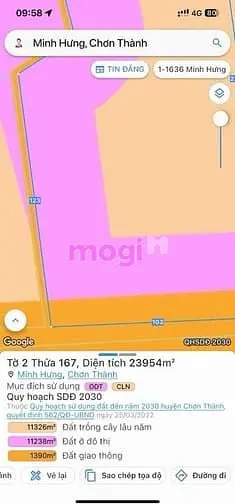 ✅ Quá Rẻ 💎Chính Chủ Gửi 980 Mét Đất Kp 10 Phường Minh Hưng @906625178