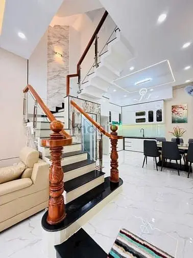 Bán Nhà Hẻm 5M Phạm Văn Chiêu,P.14, 4,2 X 13, 4 Lầu,4Pn Giá 7.55 Tỷ Tl