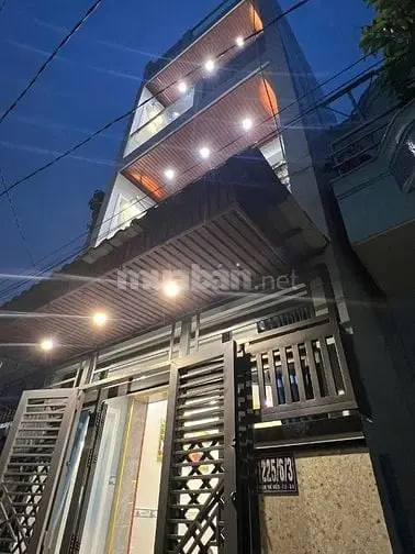 Bán Nhà 1Trệt, 2 Lầu, Hẻm 1225 Phạm Thế Hiển P5, Q8. Ngang 3,8Mx 10M