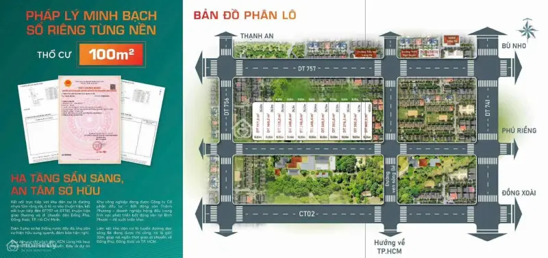 Long Hà Bình Phước 370M2, Mặt Tiền Đg 18M, Gần 2 Kcn Hỗ Trợ Vay 70%