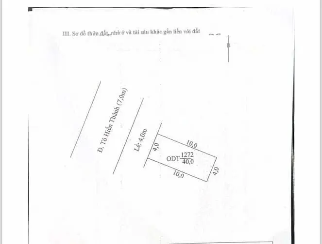 Hiếm - Bán Cặp Nền Mặt Tiền Tô Hiến Thành, Ninh Kiều, Cần Thơ - 10Tỷ