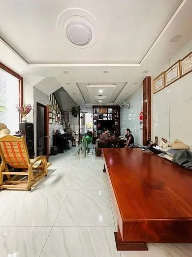 ⭐️Nhà Dt:5,7X17M; Đẹp Cao Cấp Hẻm Xe Hơi 1 Trục Đường Số 8, P11