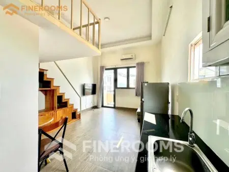 Duplex Ban Công - Full Nội Thất - Máy Giặt Riêng - Thang Máy Ngay Học Viện Hàng Không Quận Tân Bì
