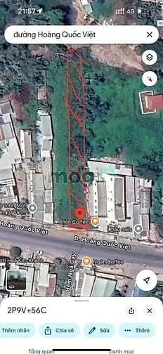 Bán 1054M2 Đất Mặt Tiền Hoàng Quốc Việt, P. An Bình, Tp. Cần Thơ