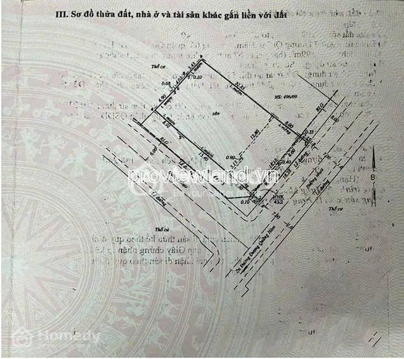 Bán Đất Quận Gò Vấp, Dương Quảng Hàm, 599M², Giá 73 Tỷ, Có Hđ Thuê