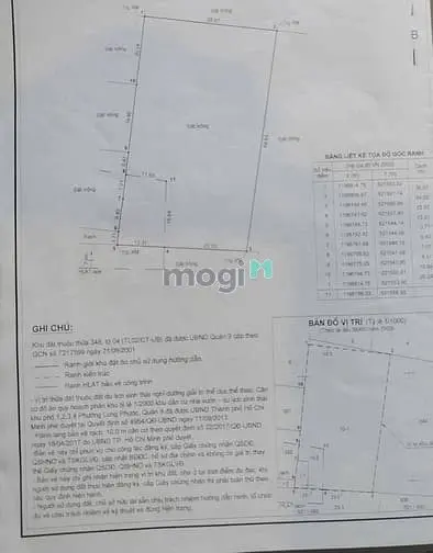 Cc Bán Đất Mt 2500M2 Sát Kdl Song Long Đường D1, Q9 Giá Rẻ 15.2Tr