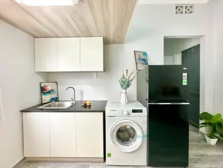 Căn Hộ Duplex | Full Nội Thất | Có Ban Công | View Kênh Hoàng Sa – Gần Sân Bay Tân Sơn Nhất