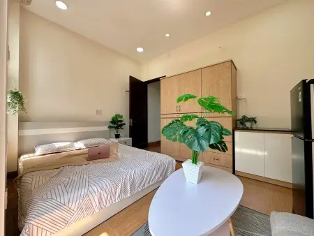 Cho Thuê Phòng Ban Công, Full Nội Thất Siêu Xinh Bình Thạnh Gần Văn Lang, Iuh, Nơ Trang Long
