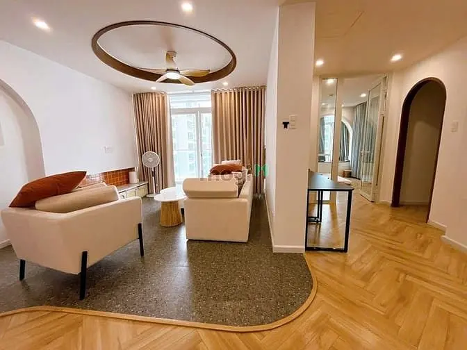 Cho Thuê Cc New Saigon Hoàng Anh 3, 100M2, 2Pn, 2Wc,Full Nội Thất