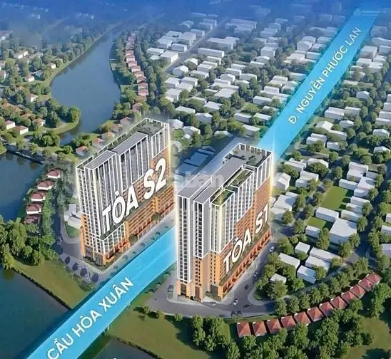 Căn Hộ Trung Tâm Đà Nẵng Chiết Khấu 2,5% Giá Chỉ 2 Ty View Sông Cẩm Lệ