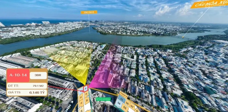 Masteri Rivera Da Nang - Căn Hộ Trung Tâm View Sông Hàn ,View Pháo Hoa Quốc Tế