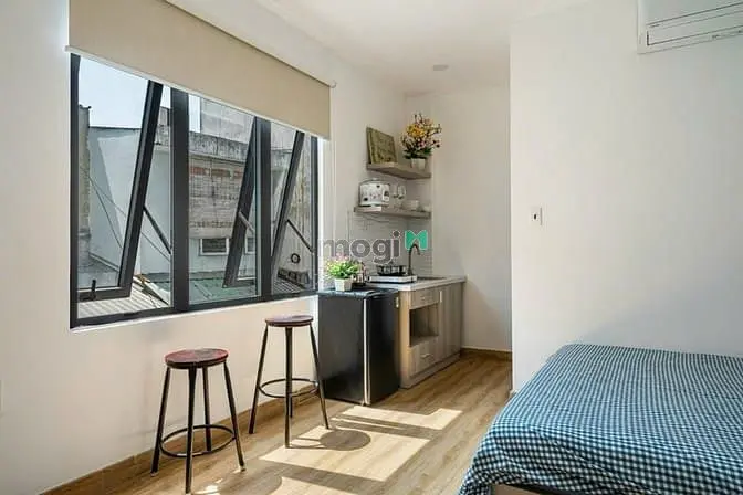 Cho Thuê Studio Căn Hộ Mini Ngay Hoàng Văn Thụ - Cầu Vượt Lăng Cha Cả