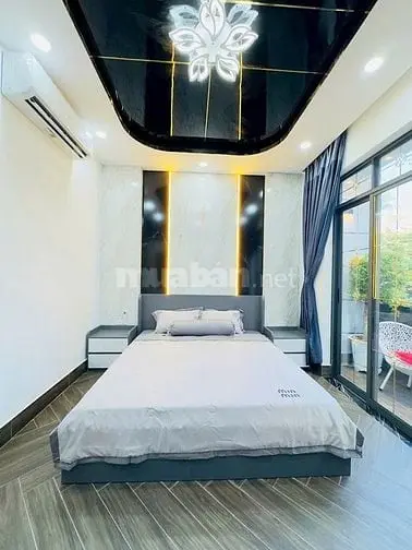 Bán Nhà Hẻm Oto Mới Xây 100% Đào Tông Nguyên, Nhà Bè: 4X13M, 4 Tầng
