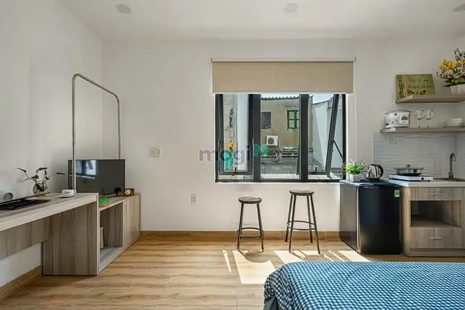 Cho Thuê Studio Căn Hộ Mini Ngay Hoàng Văn Thụ - Cầu Vượt Lăng Cha Cả