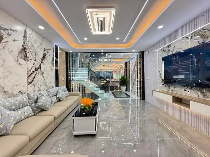 Nhà 1 Sẹc Đường Thông Tx 25, Dt:4.5X19M, Lửng, 3Lầu, 4Pn, Sân Thượng