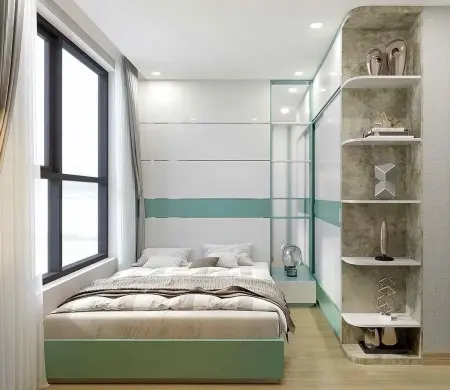 Cho Thuê Ch Carillon 3 – 1Pn, 50M², Full Nt – Ở Từ Tháng 10 – Giá 11 Triệu!