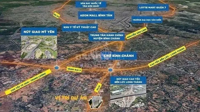 Căn Hộ Hiện Đại 1 Tỷ 5 - Mặt Tiền Ql1A Sát Chợ Bình Chánh - Trả Góp