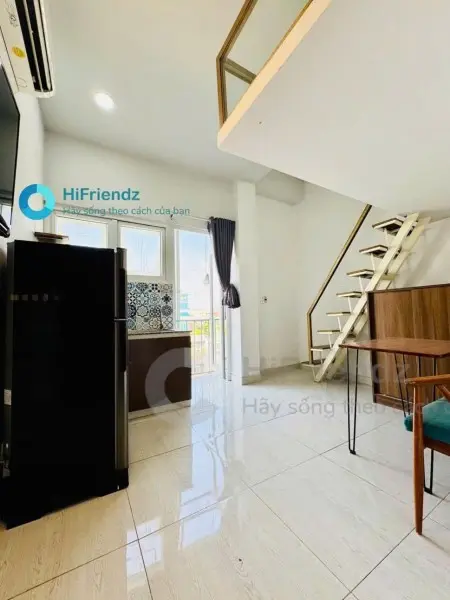 Cho Thuê Phòng Trọ Có Gác Cao Full Nội Thất 35M2 Có Ban Công - Máy Giặt Riêng Nguyễn Văn Đậu Gần Q1
