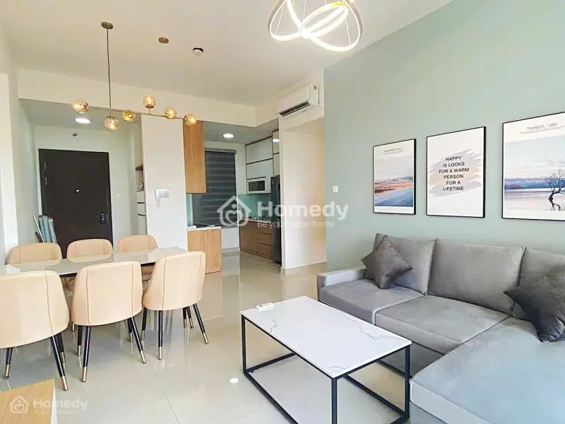 Trống Sẵn Căn Hộ Nội Thất Xinh Xắn Tươi Mát – The Sun Avenue 3Pn