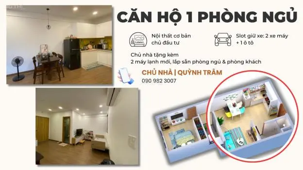 Bán Căn Hộ 1 Phòng Ngủ – Tầng 8 – Saigonhomes, Bình Tân – Giá Chỉ 2 Tỷ