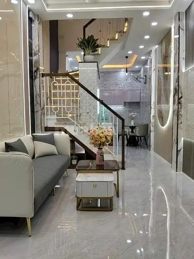 ⭐️Nhà 1 Lầu Đẹp Cao Cấp Hẻm Xe Hơi Huỳnh Văn Nghệ, P15, Q.tân Bình.