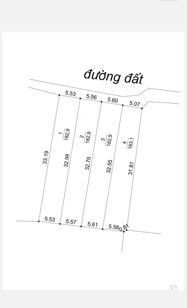 Cần Bán Lô Đất Xã Bắc Ninh Hoà, Đường Bê Tông Ô Tô Tận Ngõ