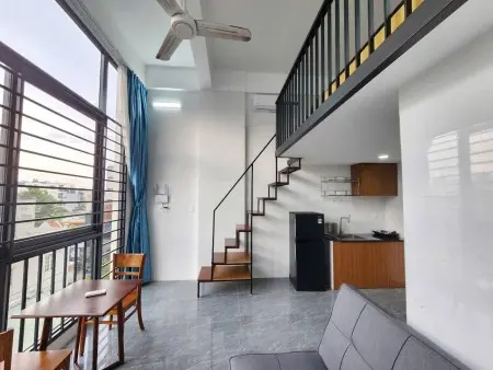 Duplex 2 Không Gian Ngủ, Full Nội Thất, 3-4 Người Vô Tư, Sát Hutech, Ngoại Thương, Gtvt