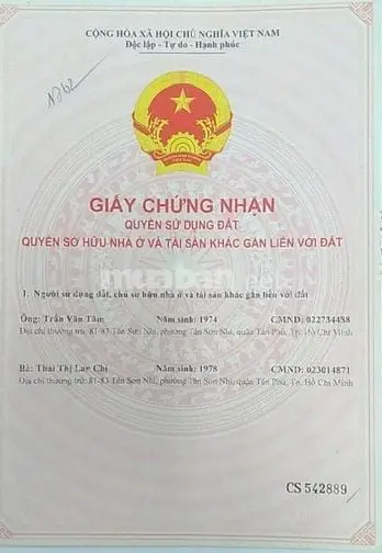 Bán Gấp Lô Đất 48M² – Sổ Hồng Chính Chủ – Khu Cao Cấp Gần Sân Bay