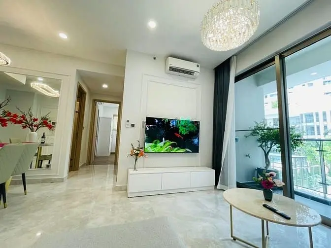 Cho Thuê Căn Hô Midtown Phú Mỹ Hưng Q.7 Dt 91M2 Có 2Pn Full Nt 22Tr
