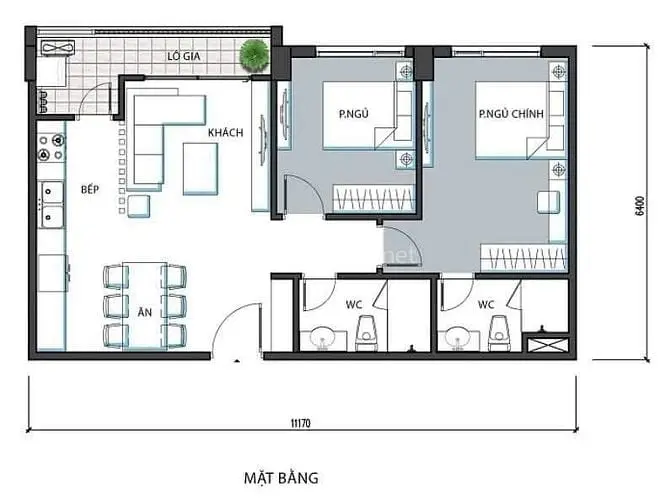 Bán Căn Hộ Lavender 176 Định Công Chính Chủ